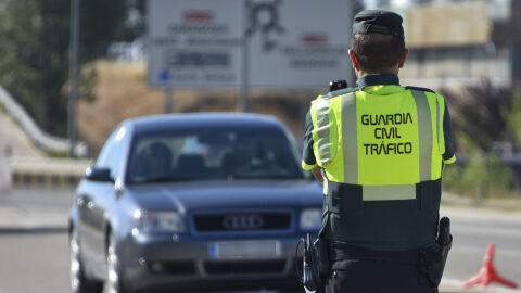 Control de la Guardia Civil de Tráfico