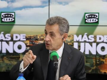 Nicolas Sarkozy, con Carlos Alsina en ‘Más de uno’: “La división de España sería un drama para España y un gran problema para Europa”