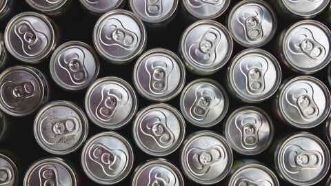 Latas de bebida Latas de bebida