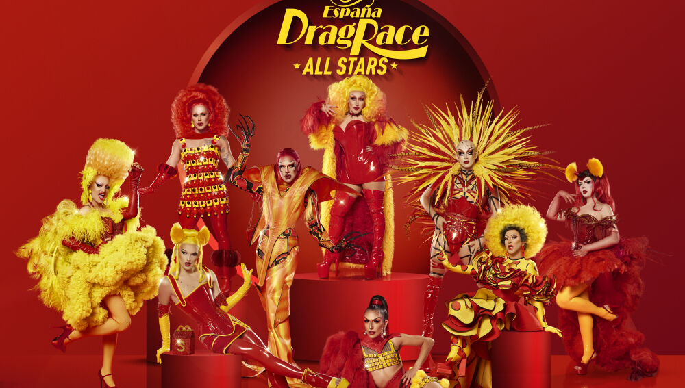atresplayer presenta a las reinas de 'Drag Race España: All Stars', que se estrena el próximo 4 de febrero | ATRESMEDIA