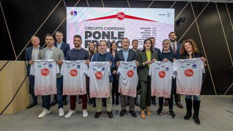 PONLE FRENO presenta su circuito de carreras solidarias para 2024, año en el que batirá récord con 10 ciudades participantes PONLE FRENO presenta su circuito de carreras solidarias para 2024, año en el que batirá récord con 10 ciudades participantes