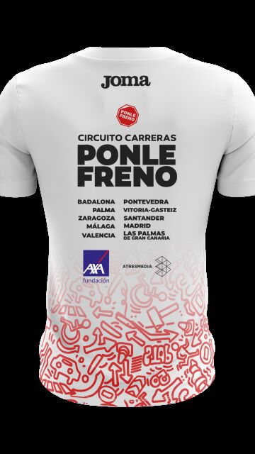 Nuevo diseño de la camiseta Ponle Freno 2024