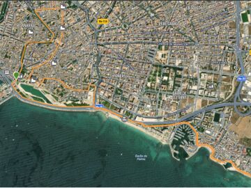 El recorrido de la Carrera Ponle Freno Palma 2024