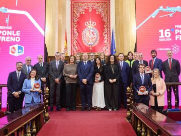 La 16ª edición de los Premios Ponle Freno reconoce la labor de personas y entidades para reducir las víctimas de tráfico La 16ª edición de los Premios Ponle Freno reconoce la labor de personas y entidades para reducir las víctimas de tráfico