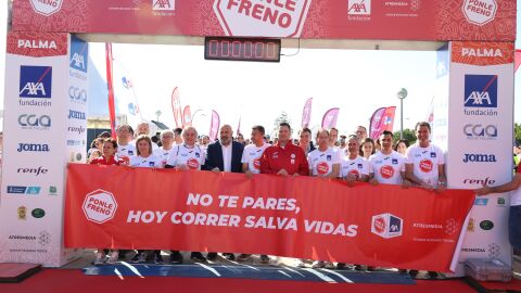 El Circuito de Carreras de PONLE FRENO regresa a Palma con gran éxito: casi 1000 personas corren por ayudar a las víctimas de tráfico