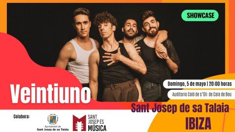 Europa FM llena de música San Josep de sa Talaia con el showcase exclusivo de Veintiuno 