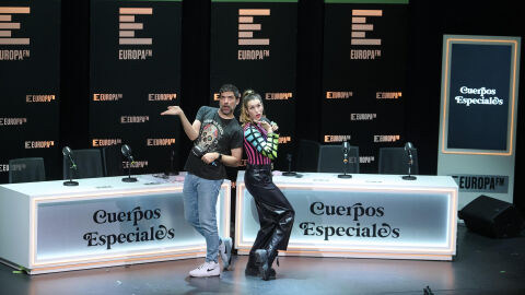 Eva Soriano y Nacho García, presentadores de 'Cuerpos especiales'