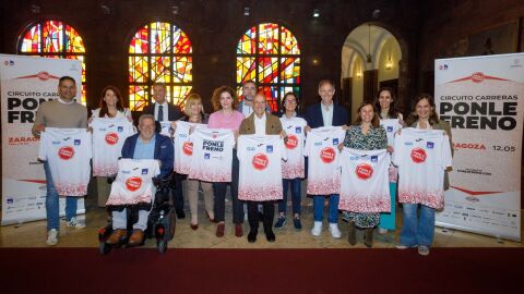 Zaragoza, pr&oacute;xima parada del Circuito de Carreras de PONLE FRENO por las v&iacute;ctimas de accidentes de tr&aacute;fico