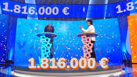 Óscar Díaz gana 1.816.000 euros de bote en ‘Pasapalabra’, el concurso más visto de la televisión