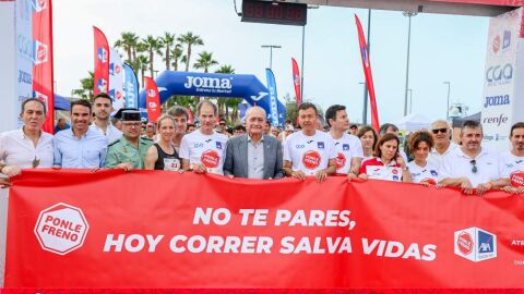 Un total de 2.500 corredores se suman en Málaga al Circuito de Carreras de Ponle Freno