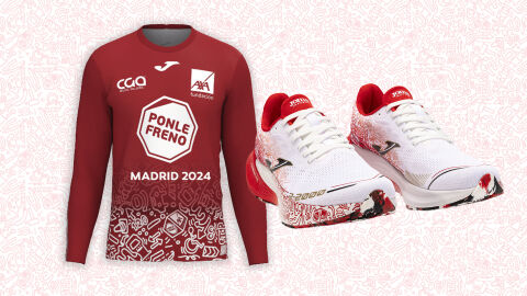 Descubre la camiseta y las zapatillas Joma de la Carrera Ponle Freno de Madrid Descubre la camiseta y las zapatillas Joma de la Carrera Ponle Freno de Madrid