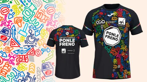 La camiseta del Circuito de Carreras Ponle Freno 2025