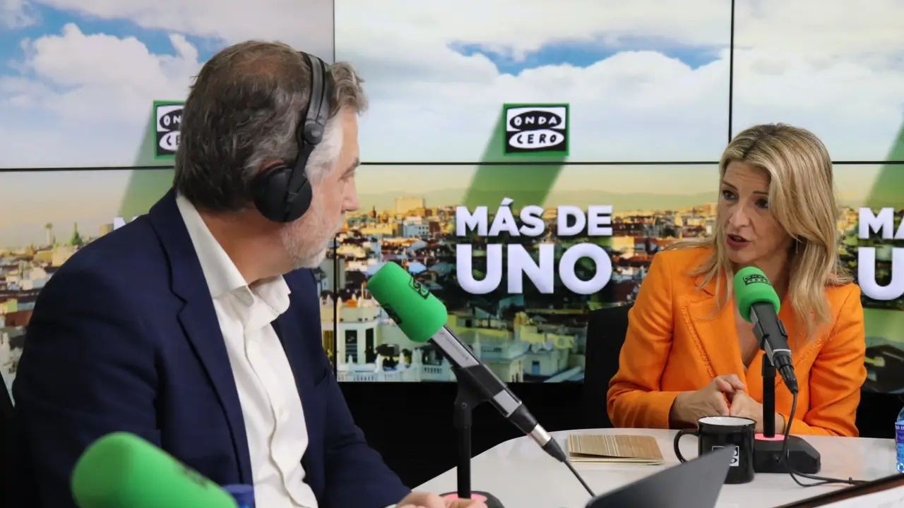 Yolanda Díaz, con Carlos Alsina en 'Más de uno': “Hay neoliberales en el  Gobierno, no tengo ninguna duda. Uno demuestra lo que es con lo que hace” |  ATRESMEDIA