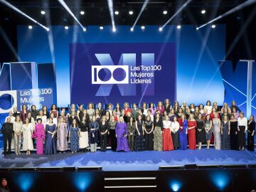 Las Top 100 Mujeres Líderes, elegidas en su XII edición en una gala organizada por Magas de El Español y emitida por Atresmedia