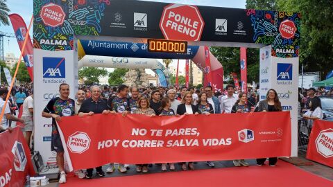 PONLE FRENO bate récord en Palma al superar los 1.000 participantes en su primera carrera nocturna