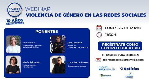Webinar Violencia de género en las redes sociales Webinar Violencia de género en las redes sociales
