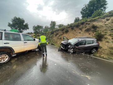 Un accidente de tr&aacute;fico en Caldearenas (Huesca) causa siete heridos, dos de ellos graves