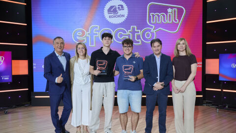 El vídeo ‘(Des)Conecta’ gana la 4ª edición de Efecto MIL, el proyecto de la Fundación Atresmedia que promueve el buen uso de las redes sociales entre los jóvenes 