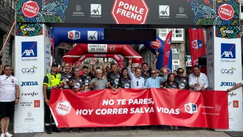 PONLE FRENO sigue superando sus marcas y bate también en Vigo su récord de participantes con más de 1.500 corredores PONLE FRENO sigue superando sus marcas y bate también en Vigo su récord de participantes con más de 1.500 corredores