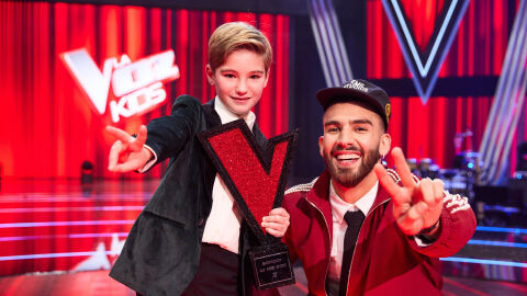 Lucas Paulano (equipo Turizo), ganador de ‘La Voz Kids’, líder absoluto de la noche del sábado en Antena 3