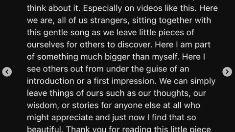 Comentario de YouTube