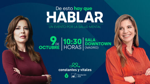 ‘De esto hay que hablar’: laSexta y Fundación AXA organizan un gran evento por la salud mental el próximo 9 de octubre 