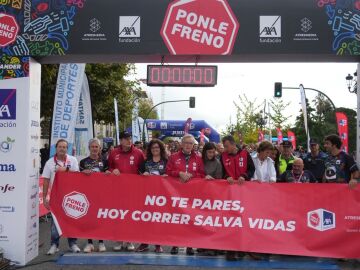 Santander vuelve a respaldar la carrera de PONLE FRENO por las víctimas de tráfico con más de 1.200 corredores, récord de participación 