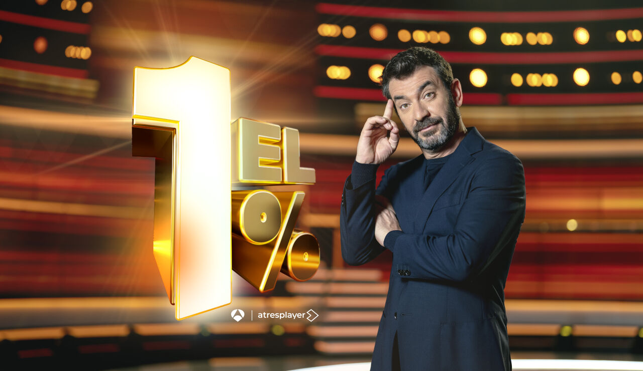 Antena 3 estrena mañana la segunda temporada de ‘El 1%’ tras el éxito de su primera edición texto-alternativo