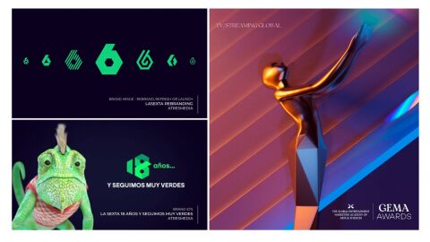 laSexta, doblemente premiada en los GEMA GLOBAL AWARDS por su rebranding y la campaña gráfica de su 18º aniversario laSexta, doblemente premiada en los GEMA GLOBAL AWARDS por su rebranding y la campaña gráfica de su 18º aniversario