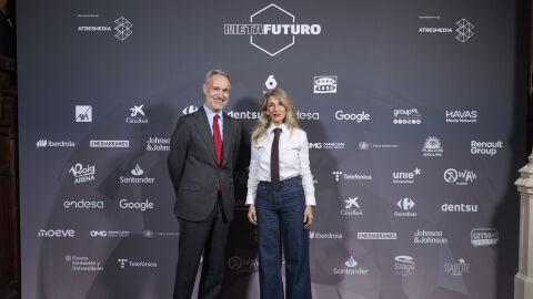 Yolanda Díaz, vicepresidenta del Gobierno y ministra de Trabajo y Economía Social: “Vamos a lanzar ya la ‘tasa Trump’, que bajen de la nube y pasen por Hacienda” Yolanda Díaz, vicepresidenta del Gobierno y ministra de Trabajo y Economía Social: “Vamos a lanzar ya la ‘tasa Trump’, que bajen de la nube y pasen por Hacienda”