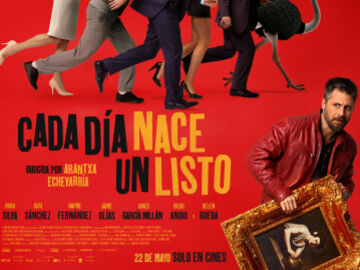 ‘Cada día nace un listo’, de Arantxa Echevarría, con un reparto coral encabezado por Hugo Silva, se estrenará en cines el próximo 22 de mayo de 2026 ‘Cada día nace un listo’, de Arantxa Echevarría, con un reparto coral encabezado por Hugo Silva, se estrenará en cines el próximo 22 de mayo de 2026