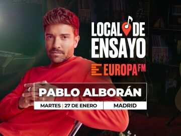 Pablo Albor&aacute;n, nuevo artista del Local de Ensayo Europa FM