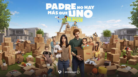 atresplayer estrena este domingo &lsquo;Padre no hay m&aacute;s que uno, la serie&rsquo;, la nueva comedia familiar con Daniel P&eacute;rez Prada y Mariam Hern&aacute;ndez 