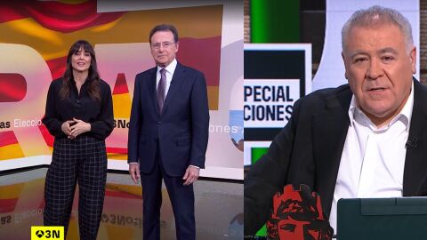 Antena 3 gana el domingo con A3N como lo m&aacute;s visto de la TV y logra el especial electoral m&aacute;s visto de la noche. laSexta despunta con &lsquo;ARV: Elecciones Arag&oacute;n&rsquo;, l&iacute;der sobre su rival