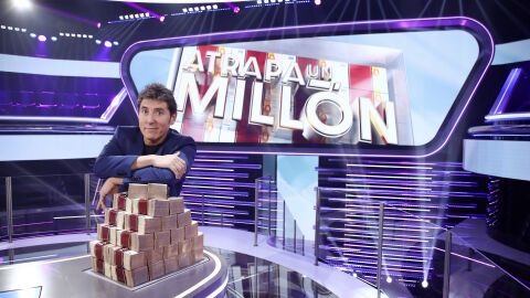 Antena 3 estrena ma&ntilde;ana un nuevo programa de &lsquo;Atrapa un mill&oacute;n&rsquo;, l&iacute;der y lo m&aacute;s visto de la noche del s&aacute;bado