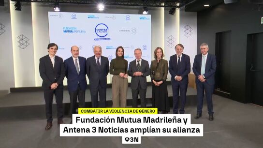 La Fundación Mutua Madrileña y Antena 3 Noticias reafirman su compromiso en la lucha contra la violencia de género La Fundación Mutua Madrileña y Antena 3 Noticias reafirman su compromiso en la lucha contra la violencia de género