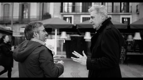 Jordi &Eacute;vole entrevista a Loquillo en 'Lo de &Eacute;vole', este domingo, en laSexta