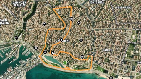 Recorrido de la Carrera Ponle Freno Palma 2026