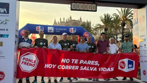 La carrera PONLE FRENO bate su récord de participación en Palma: más de 1.200 personas se vuelcan con las víctimas de trafico La carrera PONLE FRENO bate su récord de participación en Palma: más de 1.200 personas se vuelcan con las víctimas de trafico