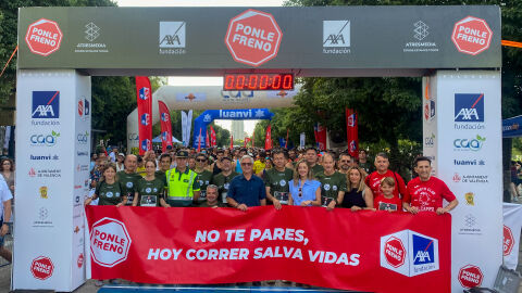 La carrera PONLE FRENO bate su r&eacute;cord de participaci&oacute;n en Valencia: m&aacute;s de 3.000 personas se vuelcan con las v&iacute;ctimas de tr&aacute;fico
