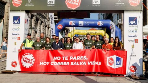 1.500 personas se suman en Vigo al Circuito de Carreras de PONLE FRENO por las víctimas de tráfico 1.500 personas se suman en Vigo al Circuito de Carreras de PONLE FRENO por las víctimas de tráfico