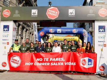 1.500 personas se suman en Vigo al Circuito de Carreras de PONLE FRENO por las víctimas de tráfico 1.500 personas se suman en Vigo al Circuito de Carreras de PONLE FRENO por las víctimas de tráfico