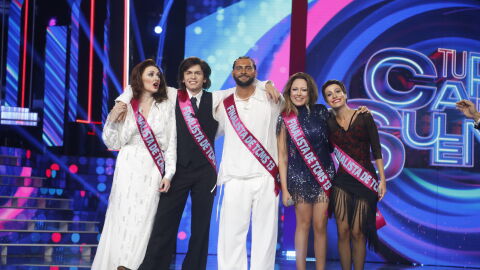 Cristina Casta&ntilde;o, J Kbello, Mar&iacute;a Parrado, Mart&iacute;n Savi y Paula Koops, finalistas de &lsquo;Tu cara me suena&rsquo; en Antena 3