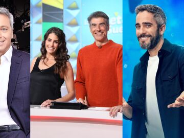 Antena 3, cadena privada l&iacute;der del lunes, logra lo m&aacute;s visto de la TV con Antena 3 Noticias y triunfa con 'La ruleta de la suerte' y 'Pasapalabra', programas m&aacute;s vistos