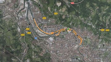 Recorrido de la carrera Ponle Freno de Bilbao 2026