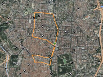 Así es el recorrido de 10Km de la Carrera Ponle Freno de Madrid 2026 Así es el recorrido de 10Km de la Carrera Ponle Freno de Madrid 2026