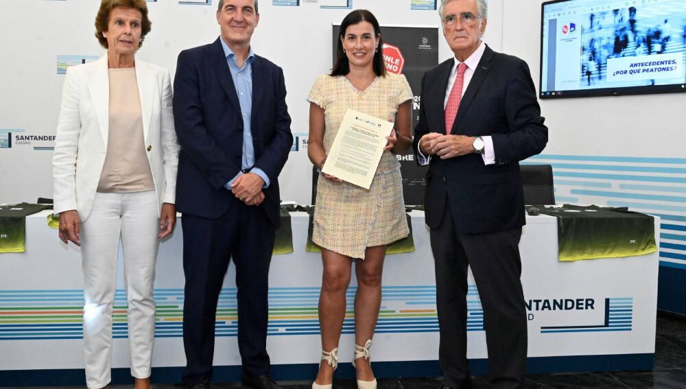 La ciudad de Santander se adhiere al Manifiesto Ponle Freno Peatones 2030 La ciudad de Santander se adhiere al Manifiesto Ponle Freno Peatones 2030