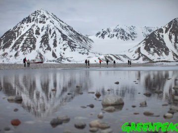 Bajas temperaturas en el Ártico