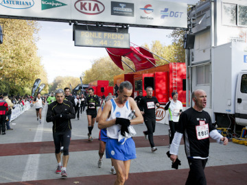 Minuto 44,23 Carrera Ponle Freno 2010 en Madrid 