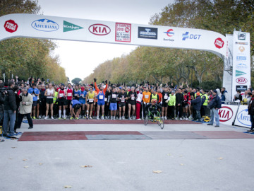 Salida Carrera Ponle Freno 2010 en Madrid 